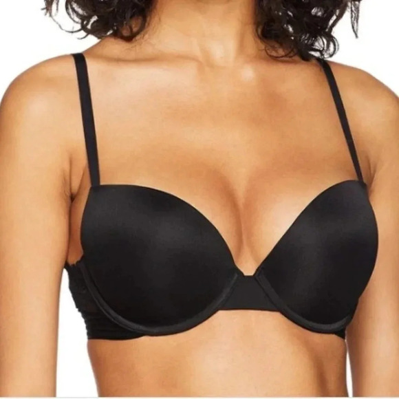 34D Maidenform Self Expressions Essential Push Up Bra Black NWT - Picture 12 of 13